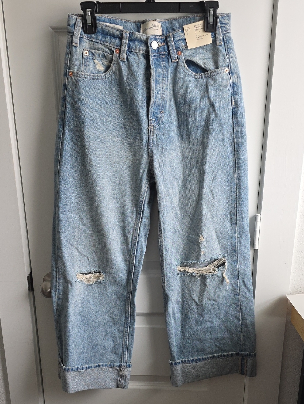 Universal Thread Cropped Vintage Wide Leg Size 2 Regular G044